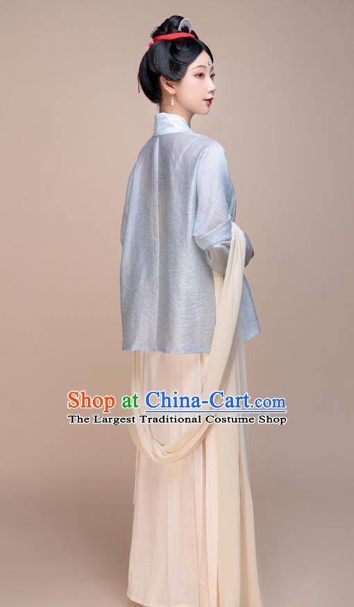 Chinese Ancient Palace Beauty Clothing Song Dynasty Noble Woman Garment Costumes Traditional Hanfu Dress