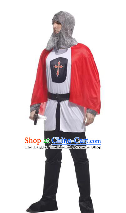 Top Cosplay Pirate Costume Rome Warrior Suit Halloween Fancy Ball Clothing