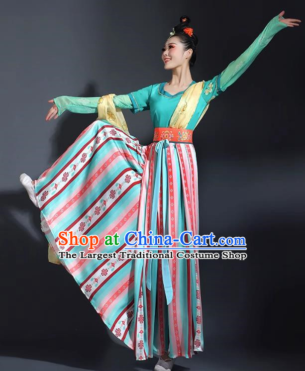 Classical Dance Costumes For Women Elegant Fantasy Chang An Dance Costumes Han And Tang Dance National Styles Dunhuang Dance Tao Li Cup Costumes