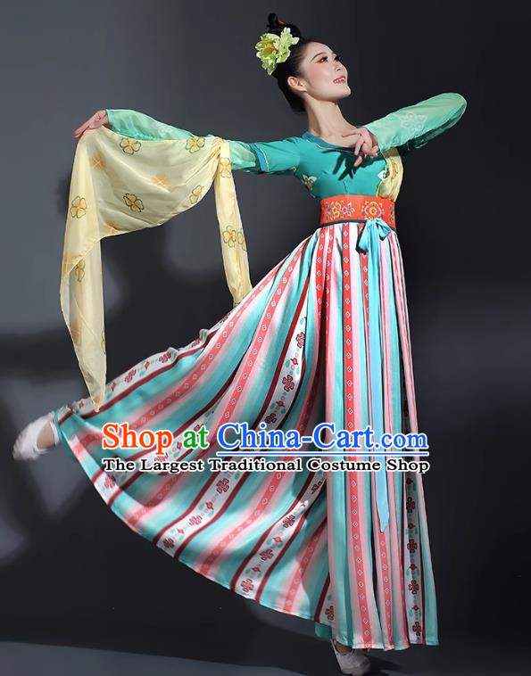 Classical Dance Costumes For Women Elegant Fantasy Chang An Dance Costumes Han And Tang Dance National Styles Dunhuang Dance Tao Li Cup Costumes