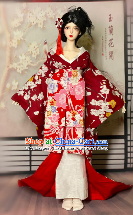 Red doll store clothing