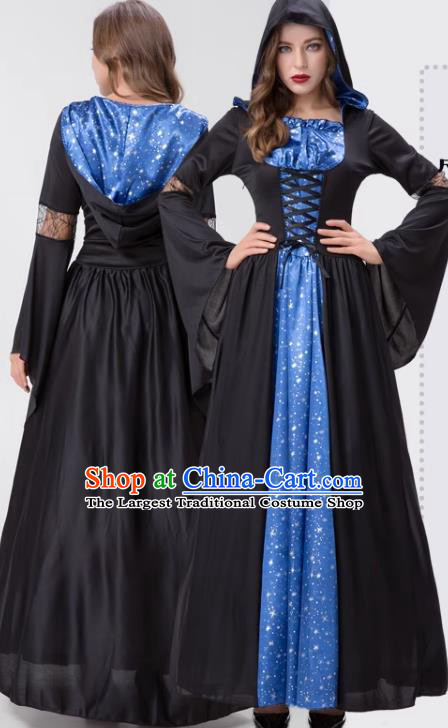 Christmas Drama Performance Costume Halloween Party Vampire Clothing Cosplay Witch Long Dress