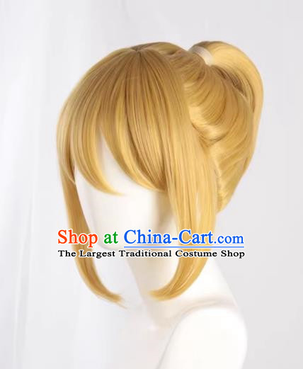 Cosplay Wig V Family Vocaloid Kagamine Ren Younger Brother Formula Younger Brother Golden Color