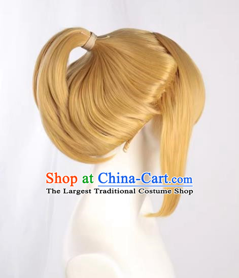 Cosplay Wig V Family Vocaloid Kagamine Ren Younger Brother Formula Younger Brother Golden Color