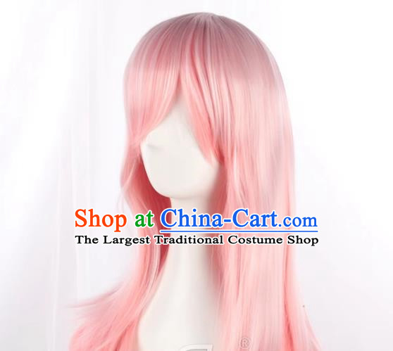 Super Sonico Cos Wig Super Sonico Mixed Pink Girl Anime Fake Hair
