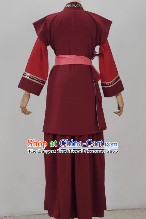 Drama Huadan Village Girl Costumes Yue Opera Huangmei Opera Performance Costumes Fujian Opera Gezi Opera Country Girl Local Opera Costumes