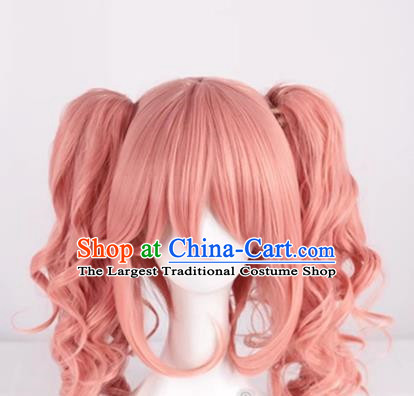 Tamamo Mae FGO Tamamo Cat Fate Double Ponytail JK Uniform Cosplay Wig