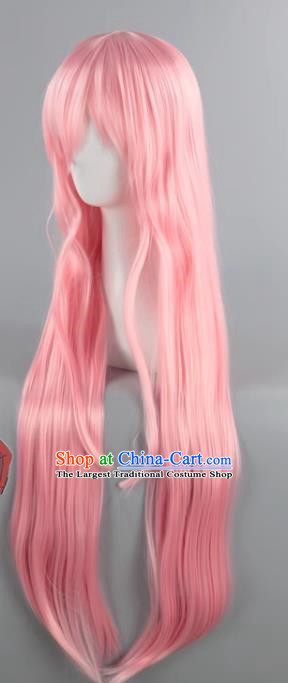 National Team Female Lead 02 Pink Zhucai Cos Wig