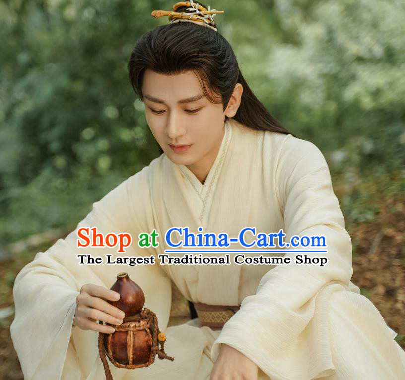 TV Series Mysterious Lotus Casebook Li Lianhua Replica Clothing China Ancient Young Warrior White Costumes