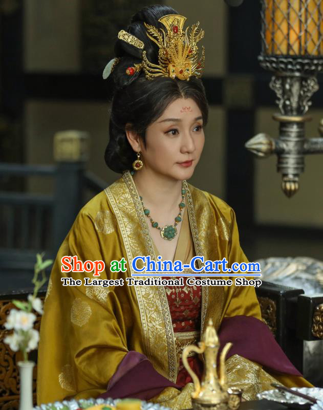 TV Series Mysterious Lotus Casebook Empress Dowager Replica Clothing China Ancient Queen Mother Costumes