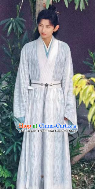 China Ancient Scholar Costumes TV Series Mysterious Lotus Casebook Young Hero Li Lianhua Replica Clothing