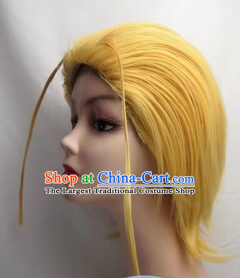 COSPLAY Kingdom Hearts Cos Laxian Hairy Cockroach Mustache Short Wig