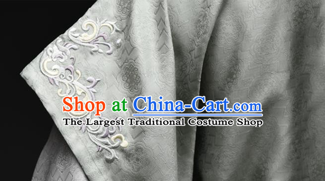 Chinese Ancient Scholar Clothing Ming Dynasty Swordsman Hanfu Traditional Priest Frock Garment Costumes