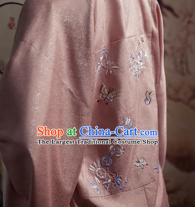 Chinese Ming Dynasty Noble Woman Costumes Traditional Hanfu Dress Ancient Imperial Consort Clothing Complete Set