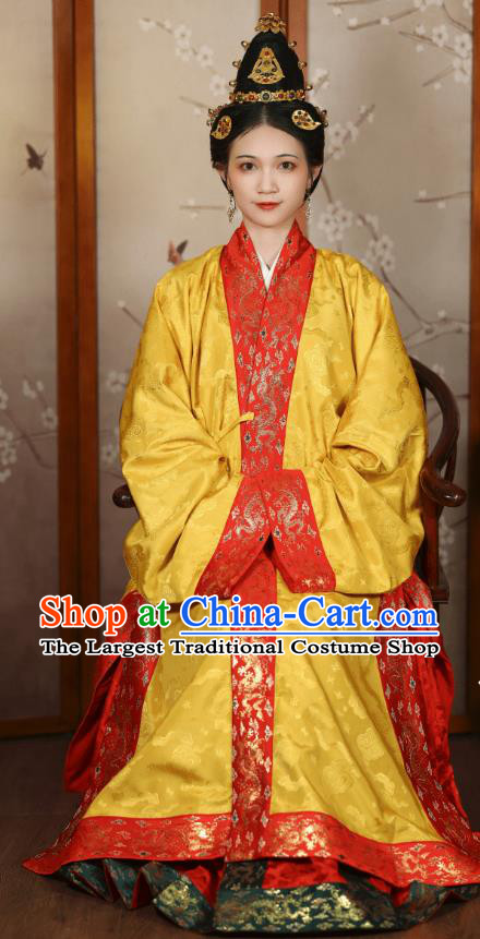 Chinese Traditional Wedding Dresses Ming Dynasty Empress Clothing Ancient Noble Woman Garment Costumes