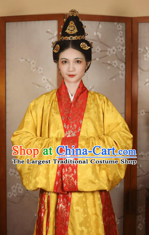 Chinese Traditional Wedding Dresses Ming Dynasty Empress Clothing Ancient Noble Woman Garment Costumes