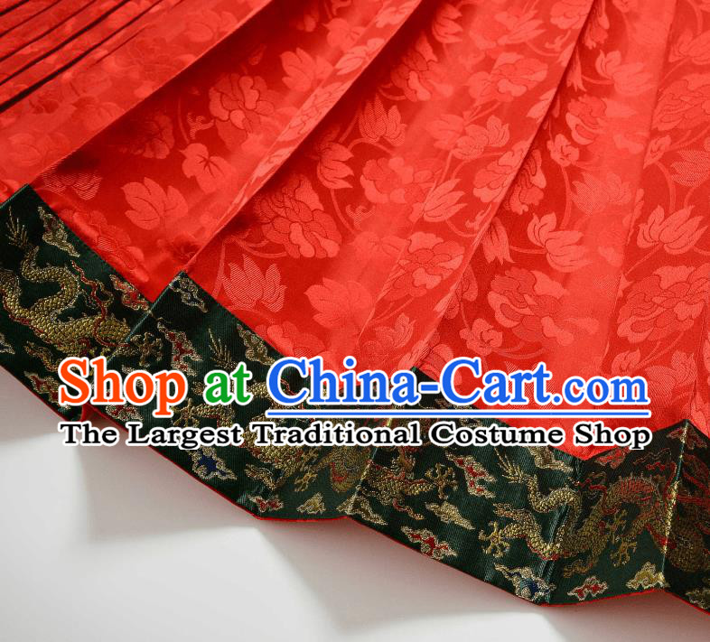 Chinese Traditional Wedding Dresses Ming Dynasty Empress Clothing Ancient Noble Woman Garment Costumes