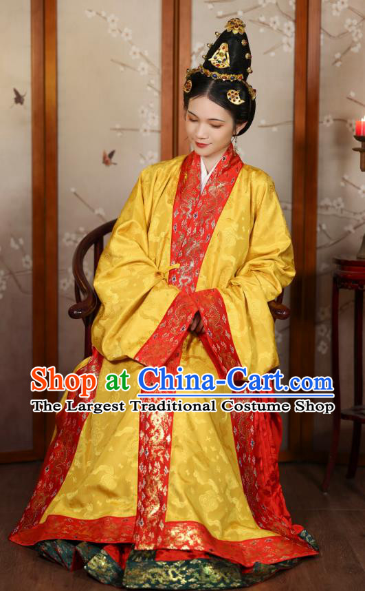 Chinese Traditional Wedding Dresses Ming Dynasty Empress Clothing Ancient Noble Woman Garment Costumes