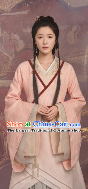 TV Series Love Like The Galaxy Cheng Yang Dress Chinese Han Dynasty Garment Costumes Ancient Noble Lady Clothing