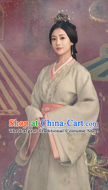 Chinese TV Series Love Like The Galaxy Dresses Han Dynasty Young Lady Historical Costumes Ancient Court Princess Clothing