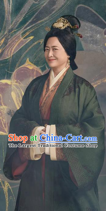 Chinese Ancient Noble Woman Clothing TV Series Love Like The Galaxy Dresses Han Dynasty Assigns Madame Historical Costumes