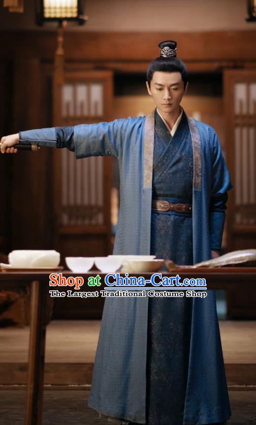 Chinese TV Series A Dream of Splendor Gu Qian Fan Garment Song Dynasty Childe Historical Costumes Ancient Swordsman Clothing
