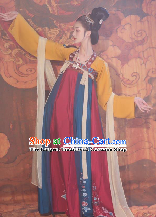 China Hanfu Dress Tang Dynasty Empress Clothing Ancient Court Woman Costumes