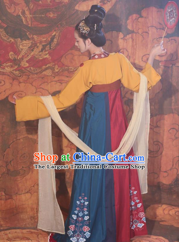 China Hanfu Dress Tang Dynasty Empress Clothing Ancient Court Woman Costumes