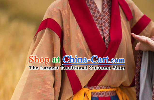 China Ancient Swordswoman Costumes Traditional Hanfu Dresses Jin Dynasty Heroine Hua Mulan Historical Clothing