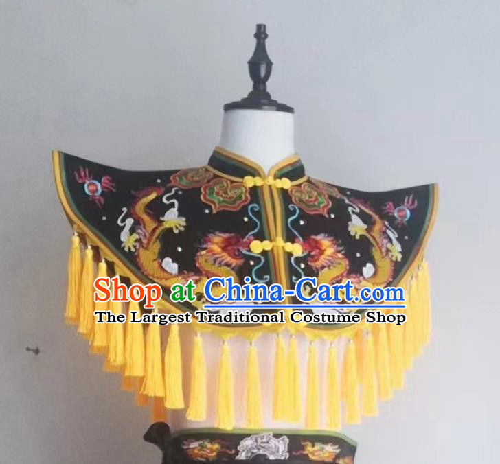 TV Series Costumes China Nuo Opera Er Lang God Clothing Embroidered Fiesta Parade Garments