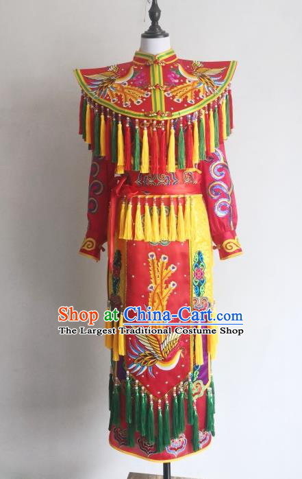 China Folk Dance God Clothing Immortal Priest Frock Fiesta Parade Master Embroidered Costumes
