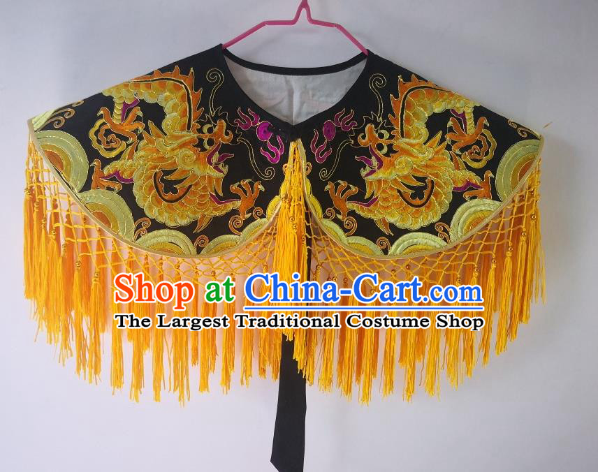 China Folk Dance Cappa Nuo Opera Immortal Yunjian Fiesta Parade Master Embroidered Costume