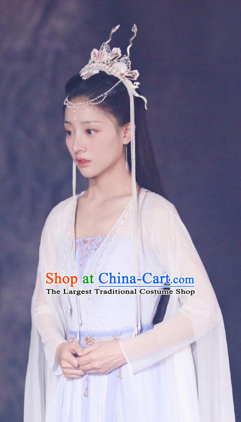China TV Series Dragon Girl Clothing Drama Immortal Samsara Princess Zhao Lan Dress Ancient Fairy Costumes