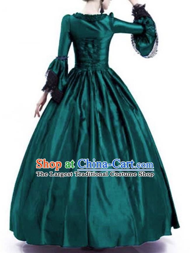 Cosplay European Medieval Noble Court Long Dress For Stage Plays Featuring European And American Retro Style Formal Evening Dresses For Women