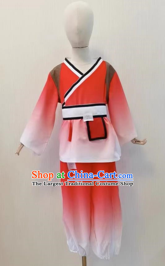 Taoli Cup Hit Soil Song And Dance Children Children Performance Performance National Costume Stage Costume