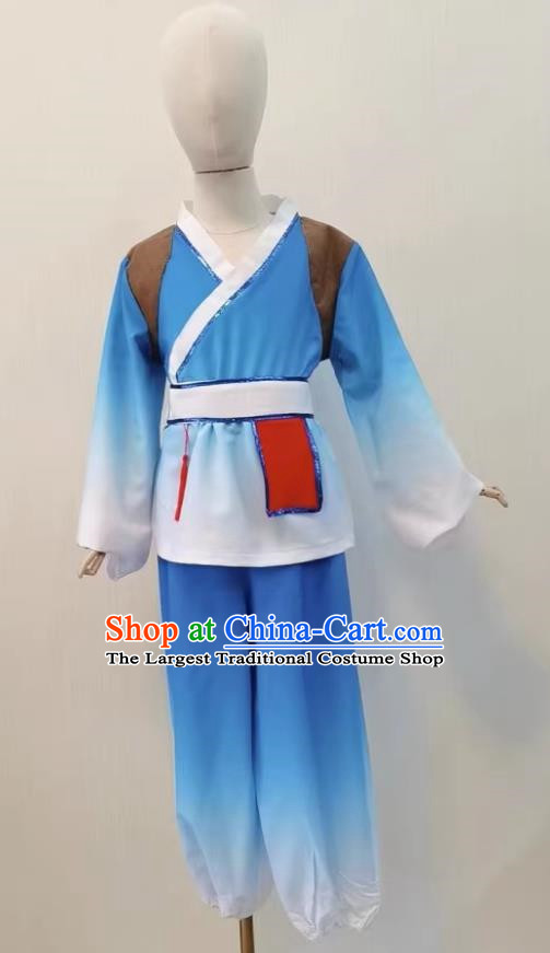 Taoli Cup Hit Soil Song And Dance Children Children Performance Performance National Costume Stage Costume