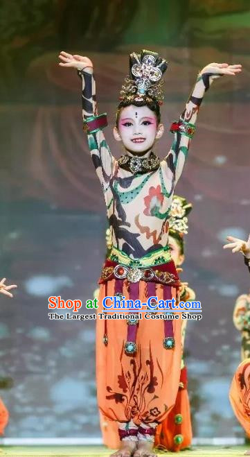 Dunhuang Performance Costumes Children Flying Classical Dance Costumes