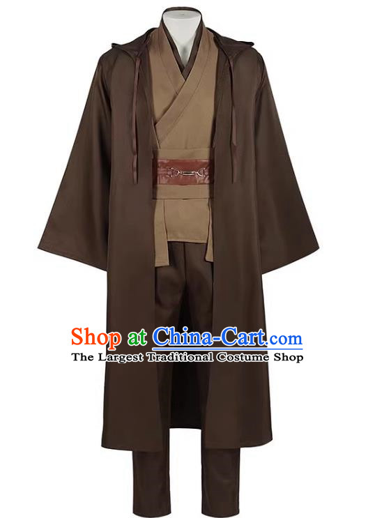 Halloween Clothes Set Adult Cosplay Warrior Performance Costume Anakin Robe