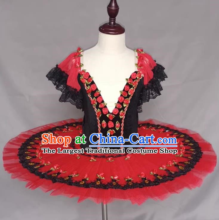 Children Ballet Skirt Costume Girls Tang Quixote Ballet TUTU Gauze Skirt Tutu Skirt