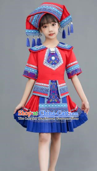 Children Clothing of The Zhuang Nationality On June 1
