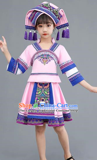 Children Clothing of The Zhuang Nationality On June 1