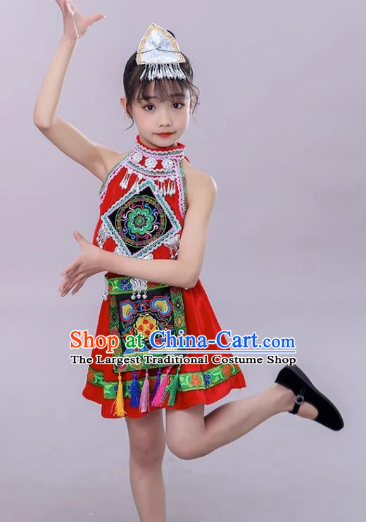 Children Minority Costumes Children Day Girls Zhuang Tujia Miao Boys Yi And Yao Children Costumes