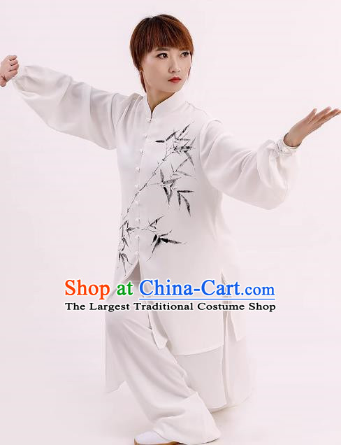 Tai Chi Clothing Female Summer Clothes Elegant Tai Chi Practice Clothing Competition Clothing Chinese Wind Male