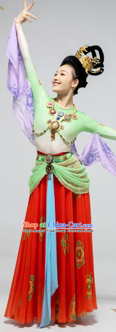 Dunhuang Flying Fairy Elegant Chinese Style Classical Performance Costumes Rebound Pipa Gorgeous Dance Costumes