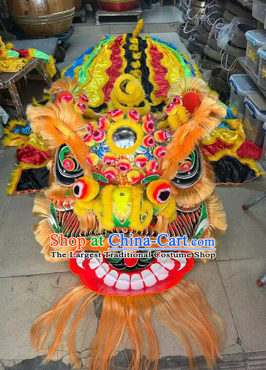 World Competition and Parade Lion Dance Costume New Year China Golden Fut San Lion Complete Set