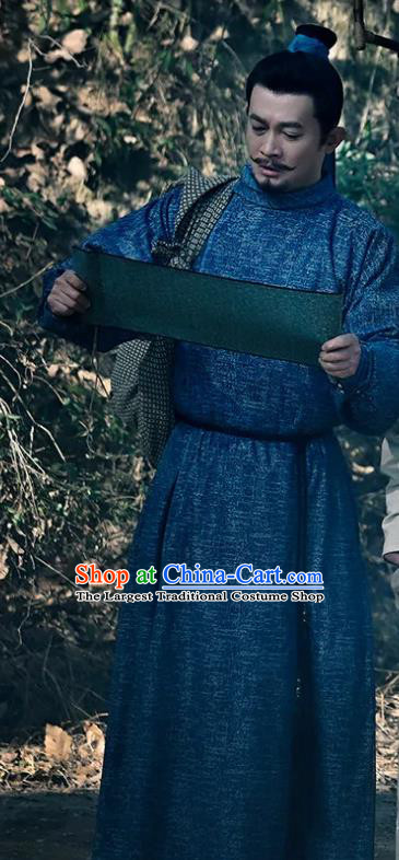 China Traditional Scholar Hanfu Clothing Ancient County Sheriff Costume TV Series Strange Tales of Tang Dynasty Su Wuming Robe