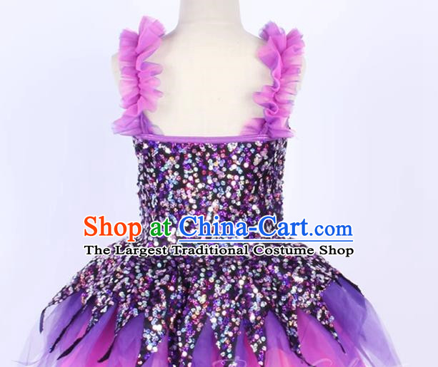 Women Sling Sequined Gauze Skirt Ballet Dance Skirt Performance Costumes Stage Costumes Performance Costumes