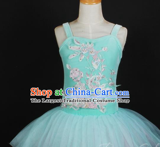 Children Girls Princess Dress Gauze Skirt Fluffy Performance Costume Performance Costume Stage Costume