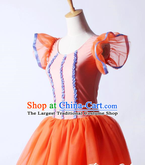 Children Female Performance Costume Long Ballet Dance Skirt Gauze Skirt Princess Stage Performance