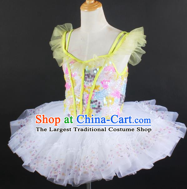 Children Girls Girls Tutu Skirt Princess Skirt Gauze Skirt Stage Costume Performance Costume Performance Costume